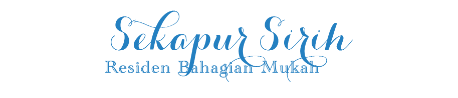Sekapur Sirih Residen Bahagian Mukah